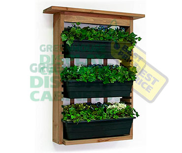 Wall Mounted Greenhouse Display Cabinet