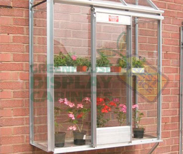 Wall Mounted Greenhouse Display Cabinet