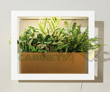 Wall Mounted Greenhouse Display Cabinet